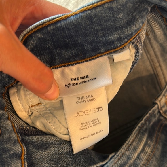 Joe's Jeans 'The Mia' High-Rise Wide Leg Fray Edge | On My Mind | Size 28 - Picture 4 of 8